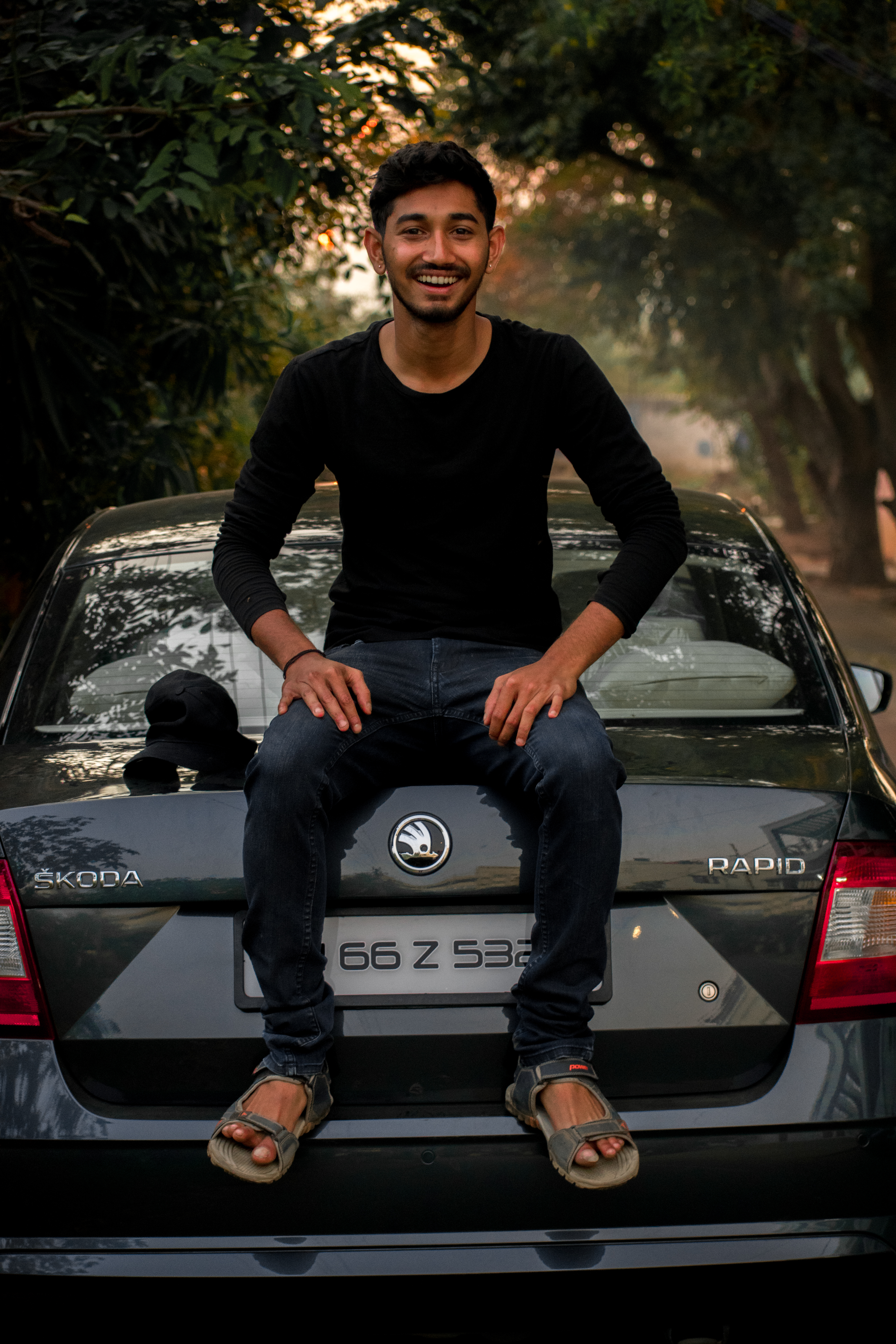 Skoda Rapid photoshoot